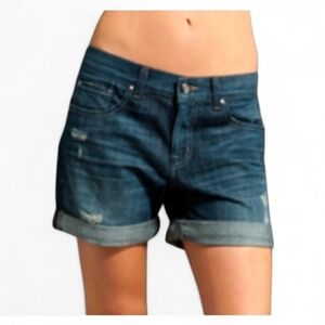 LEVEL 99 / ANTHROPOLOGIE Boyfriend Denim Shorts - Size 27